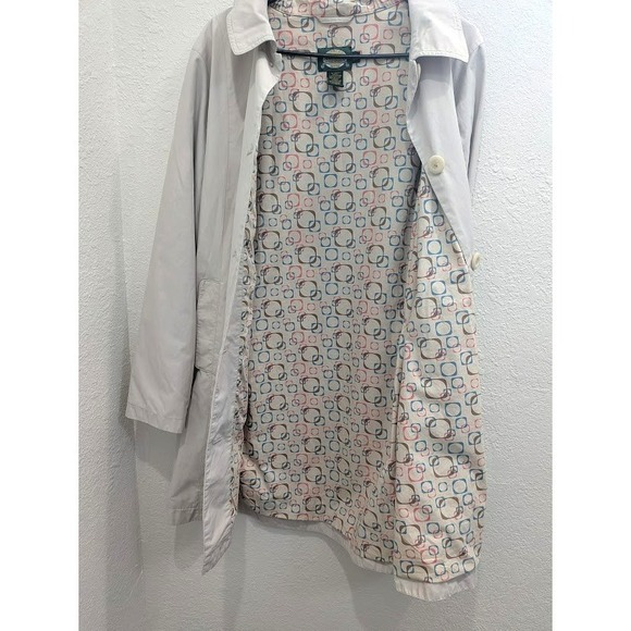 Cabela's Jackets & Blazers - Vintage VGC Cabela's Woman Trench Coat Raincoat Tan Mod Lining Size M REG Y2K